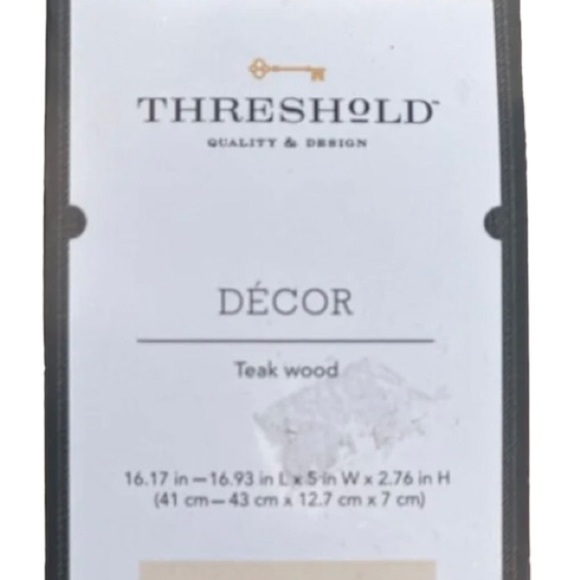 Studio McGee Accents Mcgee Teal Wood In Style Of Boho Farmhouse